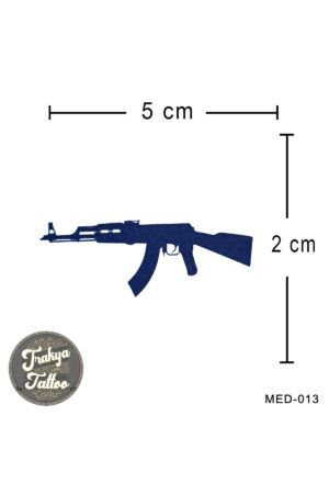 1 Ay Kalıcı Dövme Geçici Keleş Dövmesi MED-013