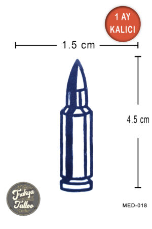 1 Ay Kalıcı Dövme Geçici Minimal Dövme
