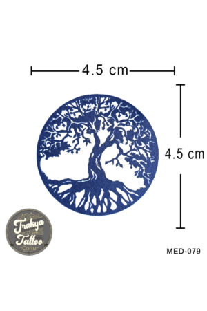 1 Ay Kalıcı Dövme Geçici Hayat Ağacı Dövmesi MED-079